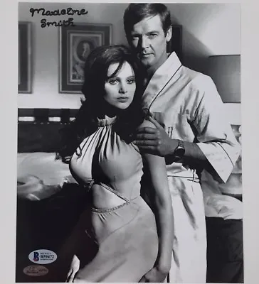 MADELINE SMITH James Bond Girl MISS CARUSO Signed 8x10 Photo BAS COA Roger Moore • $59.99