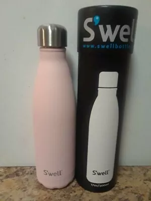 Swell Vacuum Insulated Stainless Steel Water Bottle17 Oz PINK TOPAZ • $20.40