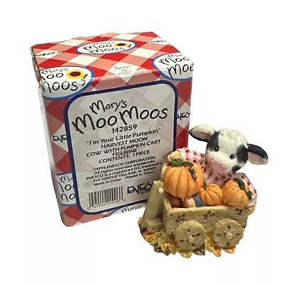 Mary’s Moo Moos I’m Your Little Pumpkin Harvest Moon With Original Box 142859 • $6.16