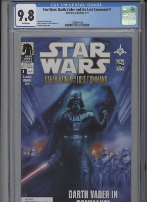 $109.99 • Buy Star Wars Darth Vader And The Lost Command #1 Mt 9.8 Cgc White Pages Sanda Cover