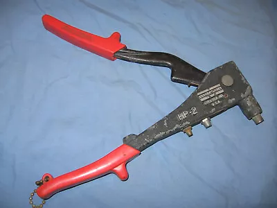 Marson Hp-2 Rivet Gun Klik Fast Tool Installer Usa Made Works Well Good Cond • $13.99