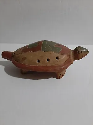 Vintage Clay Turtle Ocarina Flute With 6 Holes • $32