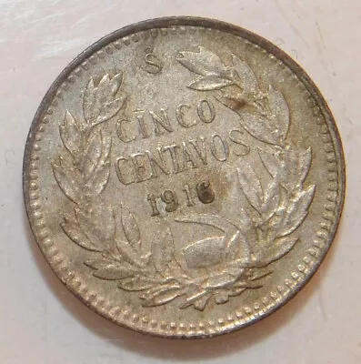 1916 Chile 5 Centavos • $9.99