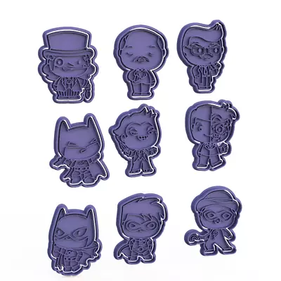 £20.56 • Buy Batman Cookie Cutter Trimmer Shapes Set