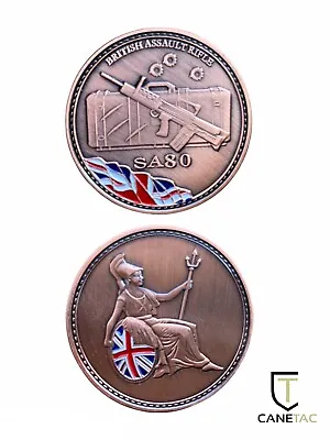 £7.99 • Buy British Army SA80 Rifle Challenge Commemorative Coin Cadet Award Prize Britannia