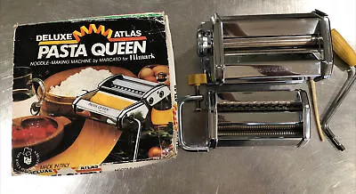 Deluxe Atlas Pasta Queen Machine Marcato For Himark Made In Italy • $33.98