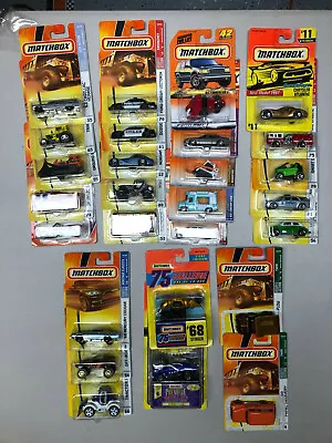 Lot Sealed & Loose Matchbox Die-cast Cars SuperFast Dodge Chevy Ford Cadillac B • $2.99