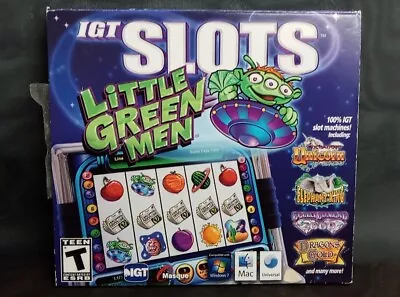IGT Slots Little Green Men (PC Or Mac 2009)  • $7.99
