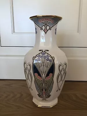 Masons Liberty Of London Ianthe Ironstone Art Deco Vase - Excellent • £43.38