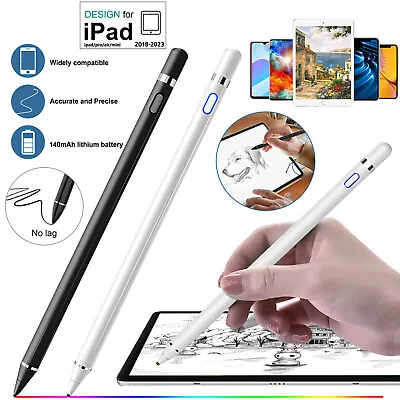 Stylus Pen Pencil For Apple IPad 10th/9th/8th/7th Gen/iPad Pro/mini 6/5/Air Draw • £11.59