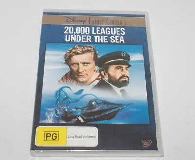 20000 Leagues Under The Sea Disney Classic DVD 1954 Brand New & Sealed Region 4 • £15.59