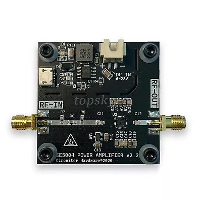 SE5004 1W Microwave Power Amplifier RF 5.15GHz-5.85GHz Input 6-23V DC Output Ts • $13.24