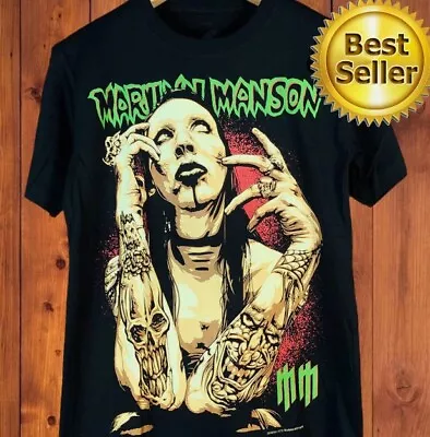 Marilyn Manson Tee Shirt Cotton Hot Hot Shirt Graphic Design New New • $29.99