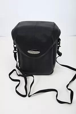 Targus Shoulder Camera/Camcorder Bag Black Vinyl Excellent Condition + New Strap • £3