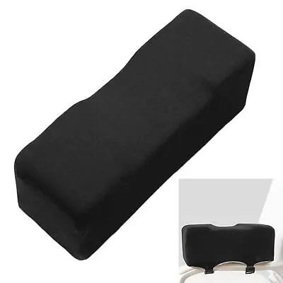 Black Memory Foam Office Chair Armrest Pad Pressure Relief Elbow • £14.51