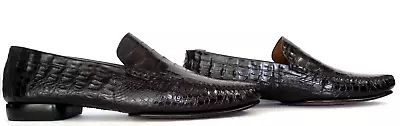 NEW! $1000+ MEZLAN Genuine Crocodile Alligator Loafers Boots Shoe RARE SIZE - 15 • $499.99