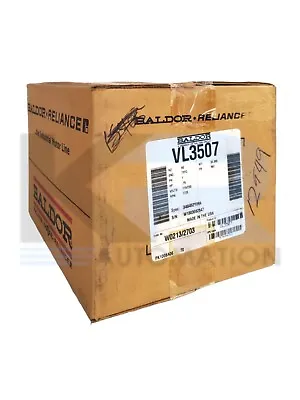 $549.99 • Buy NEW SEALED Baldor VL3507 AC Induction Motor .75HP 1Ph 115/230V 1725RPM 8.4/4.2A