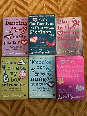 Louise Rennison Book Bundle X 6 Free Post Lots Listed (SU18) • £11.99