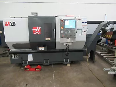 Haas ST-20 CNC Turning Center 8  Chuck 12 Station Turret Tailstock Chip Conv • $49500