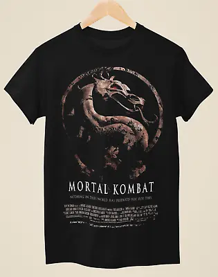 Mortal Kombat - Movie Poster Inspired Unisex Black T-Shirt • $9.99