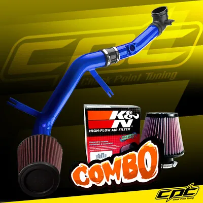 For 06-09 Mazda MX5 Miata 2.0L 4cyl Blue Cold Air Intake + K&N Air Filter • $147.96