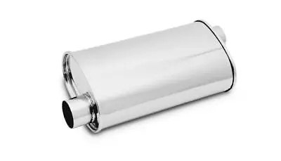 STREETPOWER Oval Muffler 3  Inlet/outlet (Offset-Offset) • $149.99