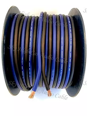 100 Ft TRUE 8 Gauge AWG Sky High Car Audio Speaker Wire Car Home Audio W/ Spool • $82.95