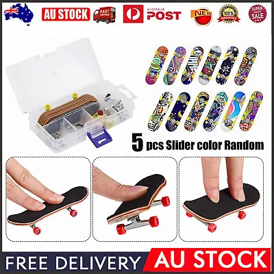 Mini DIY Tech Deck Toy Complete Fingerboard Finger Skate Board Set Kids Toy Gift • $15.85