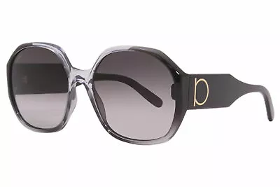 Salvatore Ferragamo SF943S 007 Sunglasses Grey Gradient/Grey Gradient Lens 60mm • $62.95