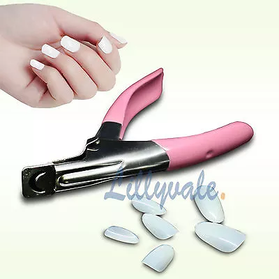 3 Way Acrylic UV Gel False Fake Nail Salon Manicure Art Tip Toe Cutter Clipper • £3.49