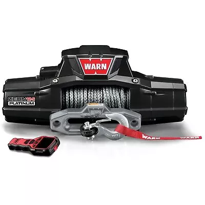 Warn® ZEON 12-S Platinum Winch 12000lb Electric 12V Winch With Synthetic Rope • $2549.99