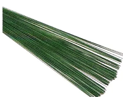 £2.22 • Buy Florist Green Wire 60gms 22swg 100 Pcs Ideal For Button Holes & Craft Work