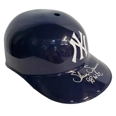 Shane Spencer Signed New York Yankees Souvenir MLB Baseball Batting Helmet 98 WS • $42.95