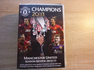 Manchester United Champions 2012/13 - Season Review (DVD 2013) - UNPLAYED • £5.99