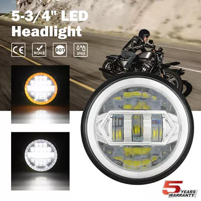 $35.99 • Buy 5.75  LED Projector Headlight For Yamaha V Star XVS 250 650 950 1100 Custom