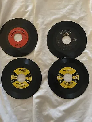 Lot Of Marty Robbins 45 Rpm Records  • $5