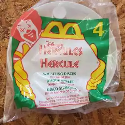 1997 Hercules McDonalds Pegasus Whistling Discus 4 New In Package • $10