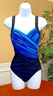 Kirkland Signature By Miraclesuit Underwired 1-Pc Tummy Control Swimsuit Sz 8 • $28.95