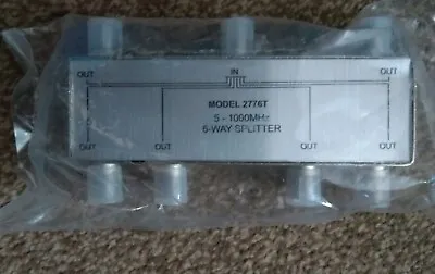 **Brand New 6-way Splitter Model 2776T 5-1000MHz** • £7.99