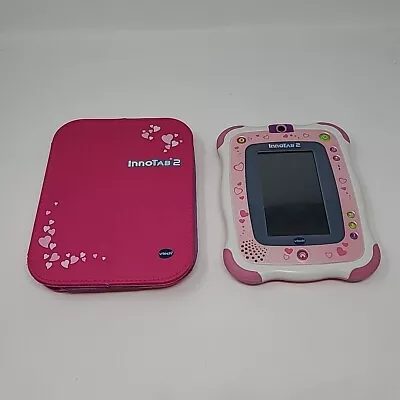 InnoTab 2 Tablet VTech Case Works Girls Tablet Bundle • $15