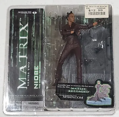 McFarlane The Matrix Reloaded Niobe Series 2 - Detailed Action Figure Jada Smith • $15