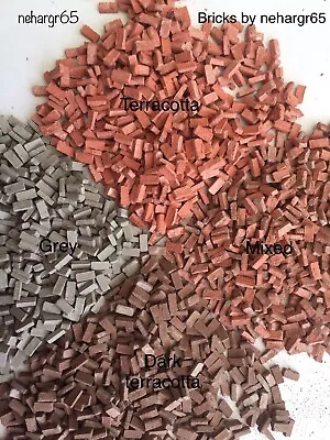 1:56 1:48 & Urban Rubble Brick Models 150x4 (600+6mm). Ideal 40k 28mm 32mm • £3.95