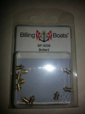 BILLING BOATS - BF-0036 Bollard (10) 5 X 7mm BRAND NEW BRASS • $7