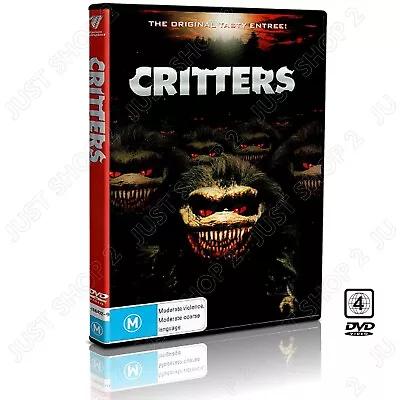 Critters DVD : The Original Tasty Entree! Comedy Horror Movie : Brand New (RARE) • $21.56