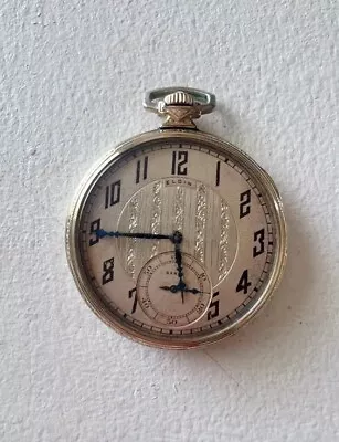 1925 Elgin 14K Gold Filled Pocket Watch ~ 17 Jewel ~ Antique Vintage • $350