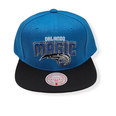 Mitchell & Ness Orlando Magic Core Basic Blue/Black Adjustable Snapback Hat Cap • $34.99