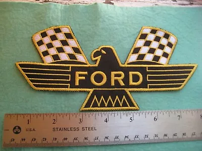 Large Ford Back Service Parts Racing Dealer Uniform Patch 8  X 4  • $18