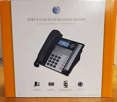 AT&T 1070 4 Line Corded Business Desk/Wall Phone W/ Caller ID Discontinued Look! • $505.99