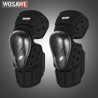 WOSAWE Adult Motorcycle Protection Knee Pad Motorcross Racing Anti Impact Guard • $37.11