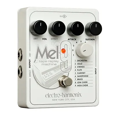 Electro-Harmonix MEL9 Tape Replay Machine Mellotron Emulation Guitar Pedal EHX • $222.21